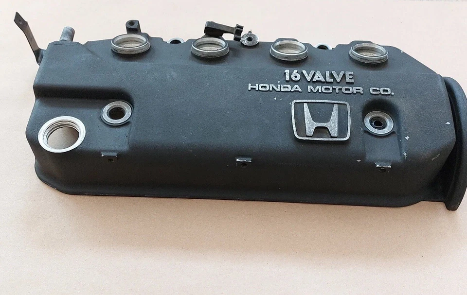 Cubierta de válvula Honda CRX Civic Si D16A6 1988-1991 OEM motor tapa superior embellecedor 89 90 ef Foto 2 de 4