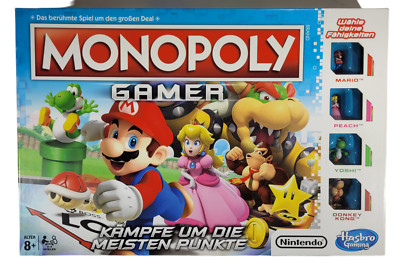Monopoly Gamer Hasbro Parker Nintendo Brettspiel Gesellschaftsspiel vollständig