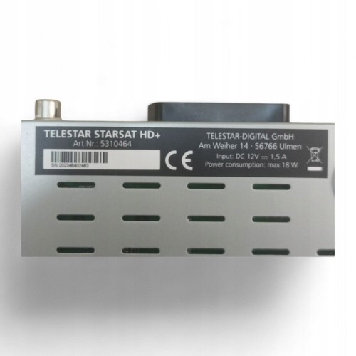 Odbiornik G6 ELESTAR 5310464, SAT, DVB-S2, HD+ - Zdjęcie 7 z 10