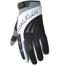 Wulfsport Cub Kids Motocross Shadow Gloves MX Off Road Motorcross Quad White