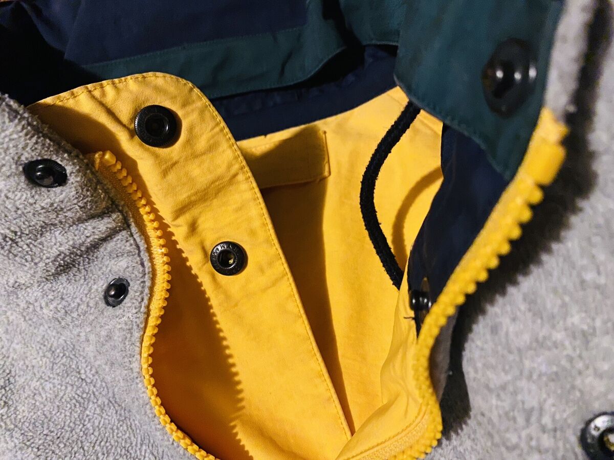 Vintage 90s Nautica Sport Reversible Fleece Jacket Hooded Vintage 90s Nautica Sport Reversible Fleece Jacket Hooded