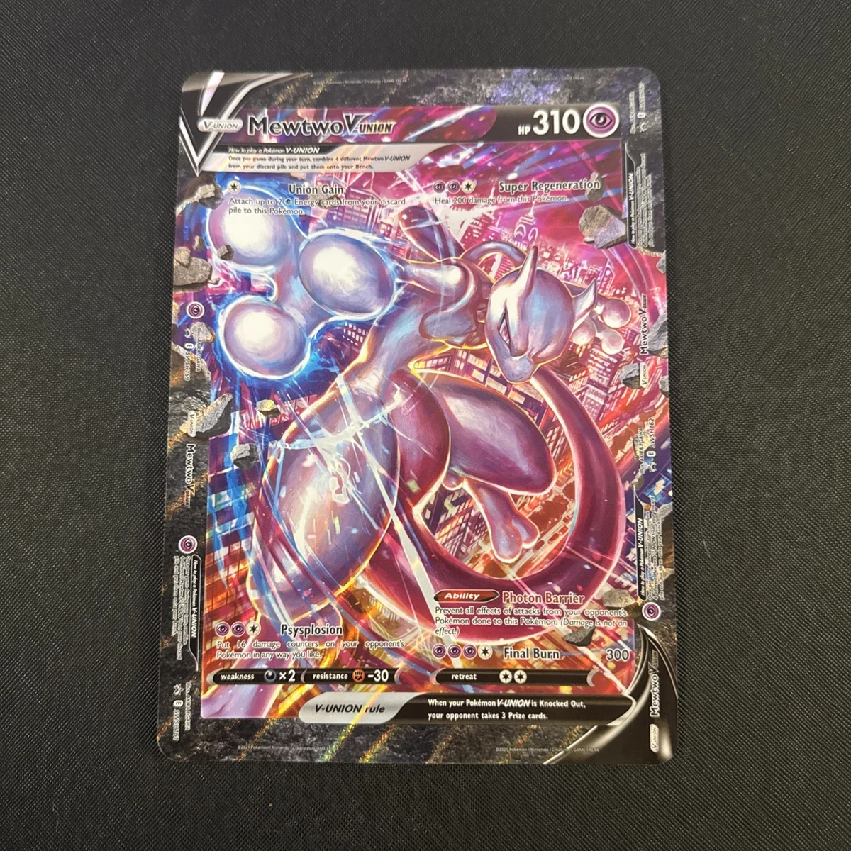 Mewtwo V-Union Pokémon TCG Cards for sale | eBay