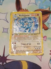 Mackogneur 8/102 Edition 1 Set De Base Wizards Carte Pokémon