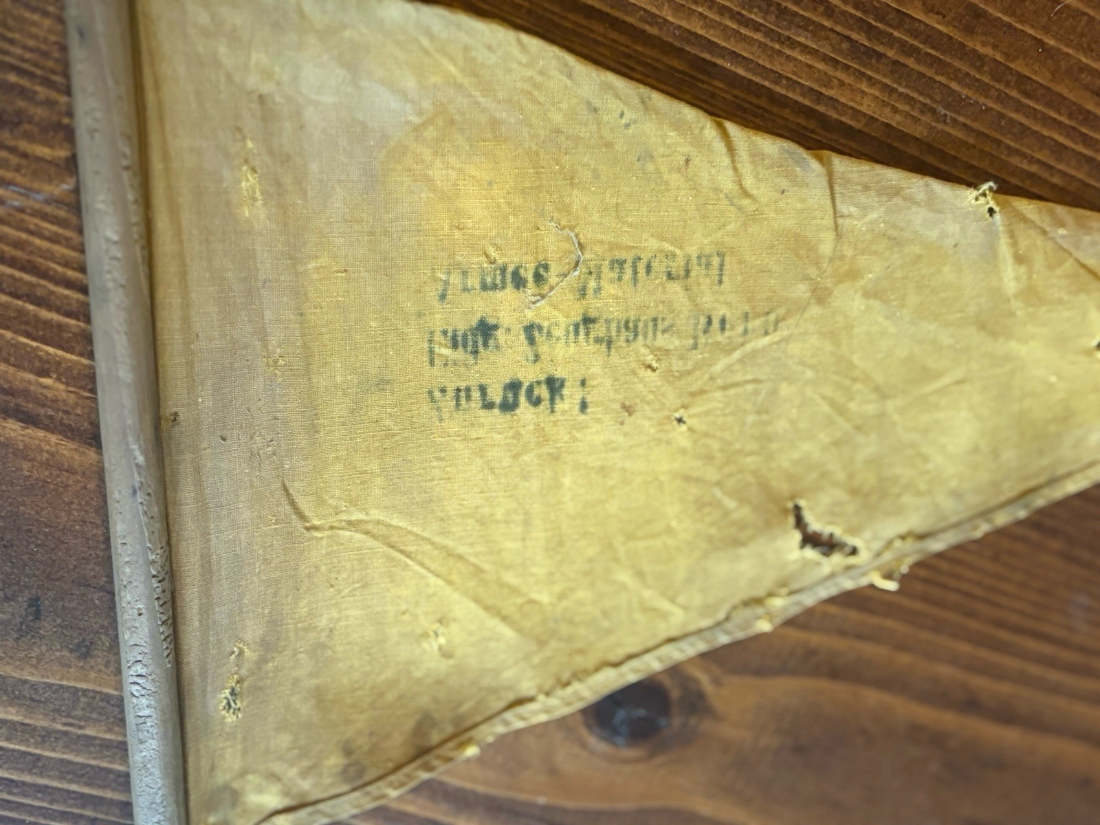 WWI German Material Pennant ? Not Sure What this Signifies 