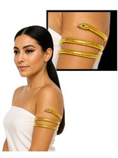 Women's Ancient Egyptian Pharoah Snake Arm Band Costume Accessory