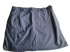 Jack Wolfskin Outdoor-Rock/Shorts, 2in1,Hosenrock, grau, 46, Wandern, neuw
