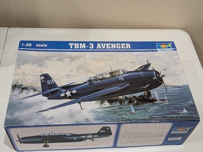 Trumpeter TBM-3 Avenger Airplane Plane Plastic Model Kit 1:32 #02234