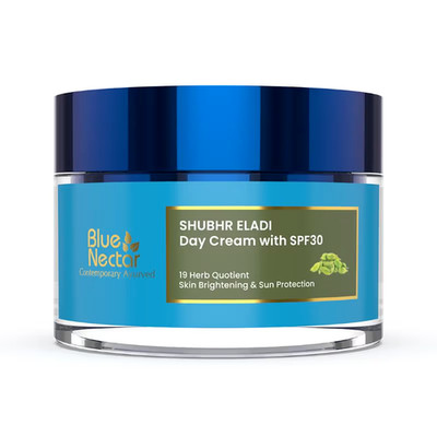 Blue Nectar Brightening Cream for Women Face Moisturizer with SPF30+ (50gm)