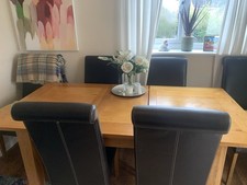 Oak Dining Table And 6 Chairs John Lewis
