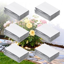 6 Pack High Silver Reflective Mylar Film,83"x63" Mylar Sheets for Plant Growth,