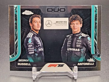 2025 Topps Chrome F1 #167 Kimi Antonelli Rookie Russell DUO RC Base Formula 1