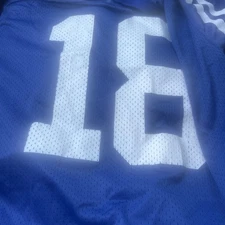 Vintage Peyton Manning #18 Indianapolis Colts Starter Football Jersey 48 Large