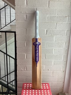 Refurbed English Willow Cricketschläger Egge (letzte 8 Bilder) mit neuen Aufklebern