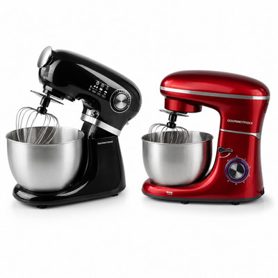 GOURMETmaxx Küchenmaschine 1000W 5L Knetmaschine Rührmaschine 12 Stufen