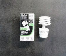 CFL18/27/GU24 Halco 75 Watt Replacement T2 Mini-Spiral