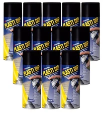 Plasti Dip Performix 12 pack Black 11oz Spray Can Rubber Handle Coating