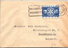 GOLDPATH: Belgium cover 1954 to Denmark CV908_P21