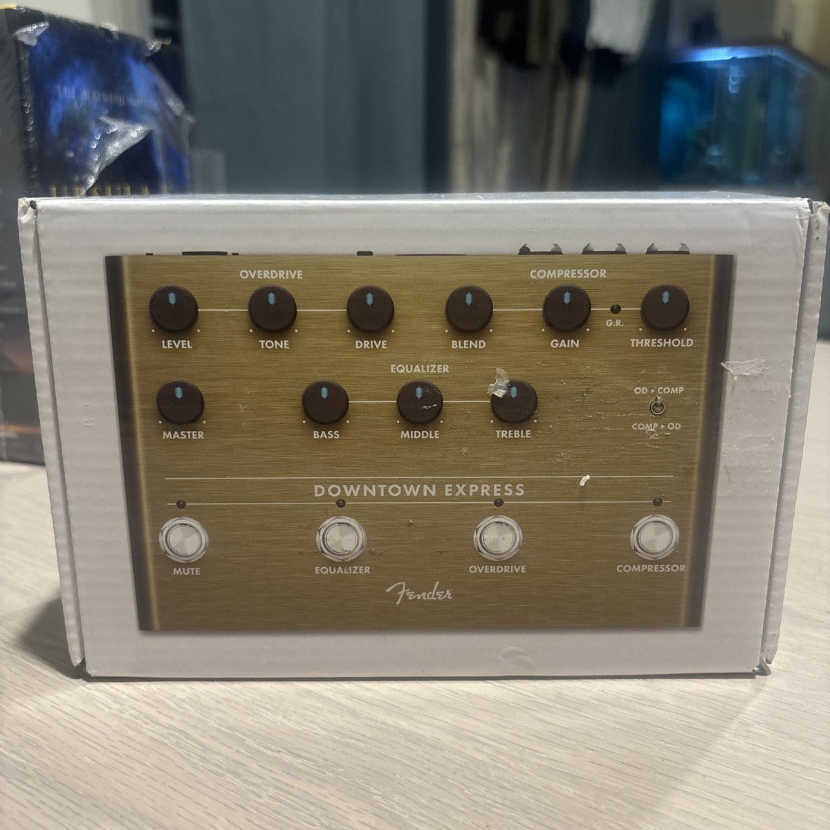 Buy Fender Downtown Express Bass Multi Effect Pedal online