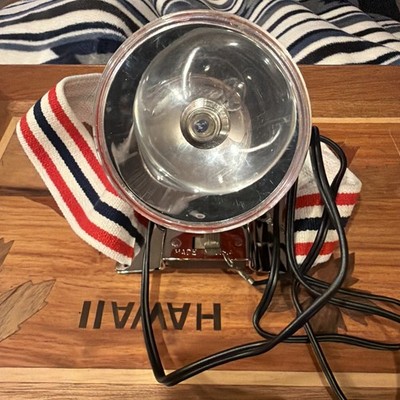 Vintage Rayovac Spotlight Flashlight Headlamp Working w/ Elastic Strap