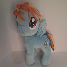 My Little Pony Rainbow Dash Plush Toy Hasbro 12" Stuffed Animal Blue 2012