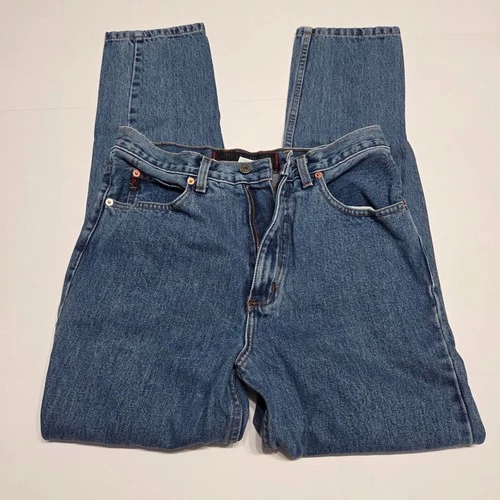 VTG Guess Jeans Womens 31x30, 052 Classic Fit Reg Wash Denim Blue Made In USA - product listing photo