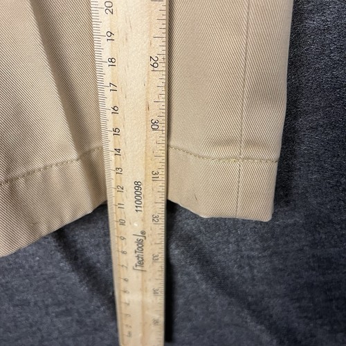 Brooks Brothers Advantage Chino Herren 32x32 hellbraun Milano Fit Baumwolle Hose - Bild 8 von 14