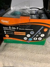 Hygger Electric Aquarium Gravel Cleaner, 5 in 1 Fish Tank Cleaning kit AC 110V