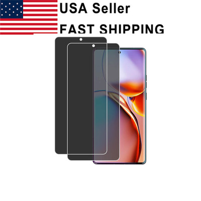 2PK Hydrogel Film Privacy Protector Moto Edge 40 50Pro 30Ultra +2023 2025 2026