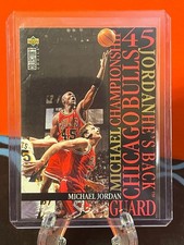 1995-96 UD Collector's Choice  M1 - Michael Jordan He's Back Crash the Game