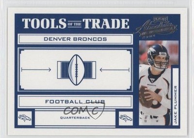 2004 Playoff Absolute Memorabilia Tools of the Trade 20/250 Jake Plummer 2w3