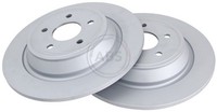 2X Bremsscheibe Beschichtet A.B.S. 18482 FüR Ford Kuga 2 DM2 Van Ecoboost 4X4