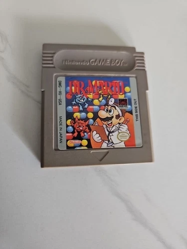 Dr. Mario (Nintendo Game Boy, 1990) Authentic Cartridge, Tested and Works!