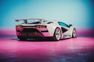 Anime khyzyl saleem cgi art graphic design car vehicle Play Gaming Mat Desk