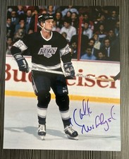 MIKE KRUSHELNYSKI LA KINGS HOCKEY Signed Autographed 8x10 Photo With Proof A