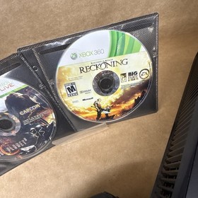 Microsoft Xbox 360 Slim 4GB  Console Base Bundle Controller Tested Matte Black