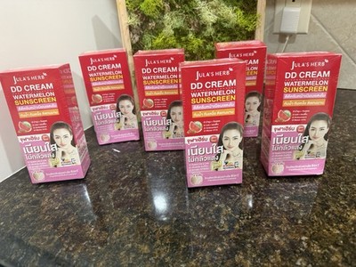 Jula's Herb DD Cream Watermelon Sunscreen SPF 50 Mineral Antioxidant 8g x 6