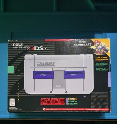 Nintendo 3ds Xl Snes Limited Edition Limited Classic Grey For