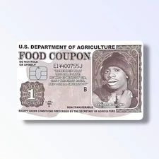 Tyrone Bigums Food Coupon Credit Card Sticker Debit Skin Decal Cover 🔥 