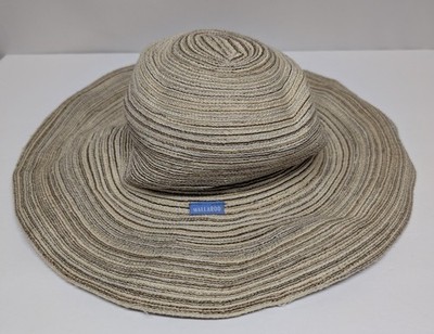 Wallaroo Hat Company Sydney Diva Packable Tan Wide Brim Women's Adj. Sun Hat