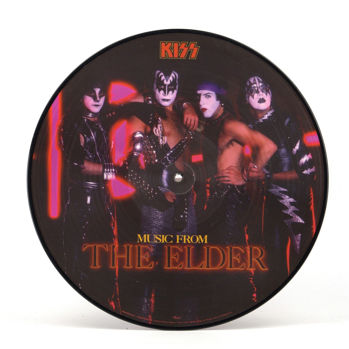 Kiss – (Music From) The Elder LP Ltd Ed Pic Disc VG+ 2022 B0033662