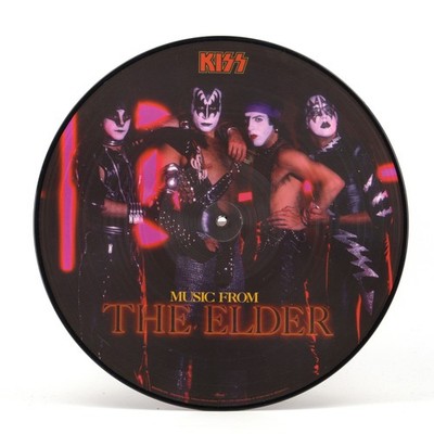 KISS Music From The Elder レコード Kiss – (Music From) The Elder LP Ltd Ed Pic Disc VG+ 2022 B0033662