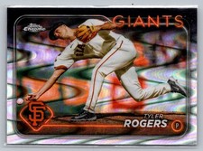 2024 Topps Chrome Update #USC112 Tyler Rogers RayWave Refractors