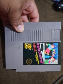 Urban Champion NES CIB  Five Screw. Hangtab