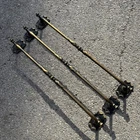 ONE Vintage MCM Amerock Carriage House 26" Wall Mount Towel Rack Bar Brass