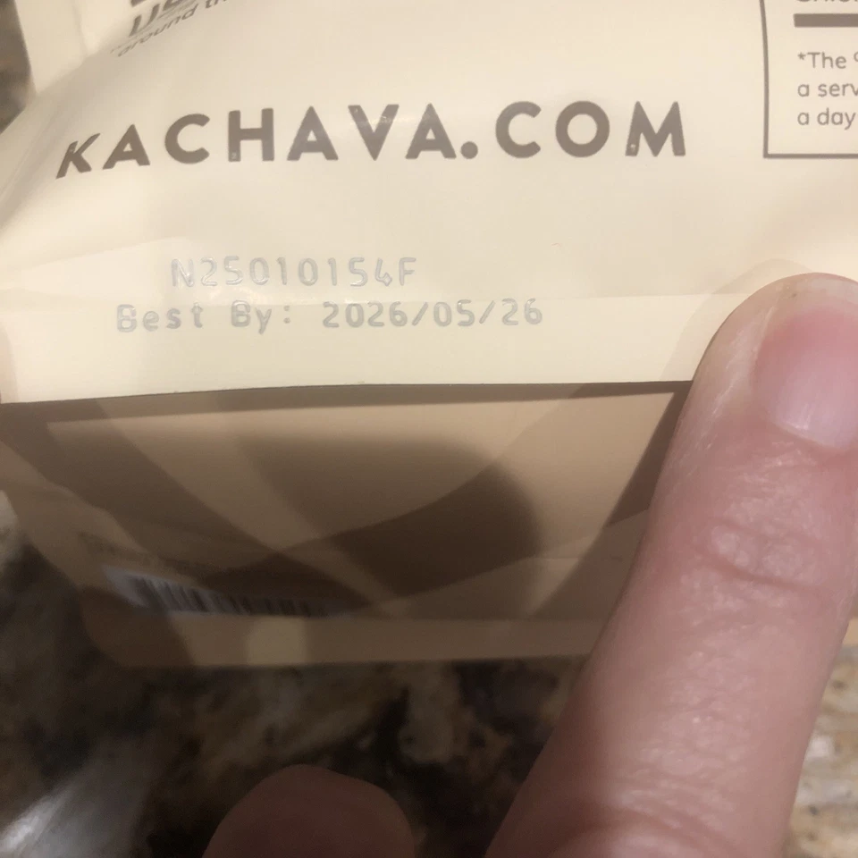 KA’CHAVA SUPERALIMENTO CHOCOLATE Comida para todo el cuerpo Proteína en polvo Kachava grande 32,8 oz Foto 4 de 4