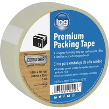 IPG 1.88 In. X 60.1 Yd. Premium Clear Packing Tape PSC50 IPG PSC50 077922994946