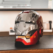 US 2026 AUTOKING Iron Man MK5 1:1 Wearable Helmet Voice-control Deformed Mask