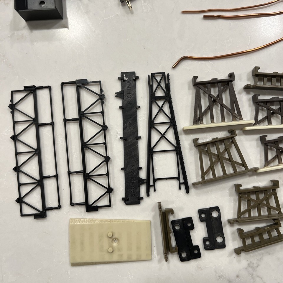 Lot Of 74 HO Scale Train Snap Switch 18”R Tracks Atlas Life Like AHM 9