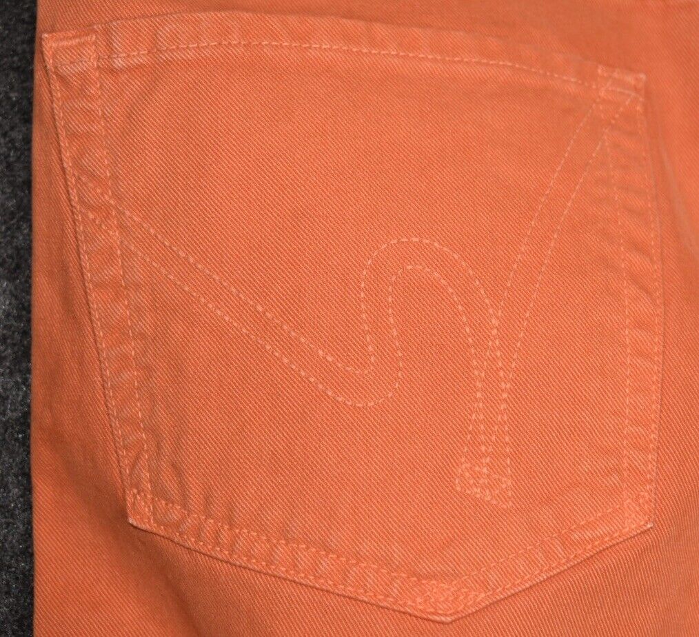 Citizens Of Humanity Jerome Dahan Jeans Mens 34 x 34 Tangerine Sid ...