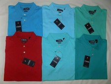 Chaps by Ralph Lauren Men's Soft Touch Custom Fit Polo Golf Shirts Size L New